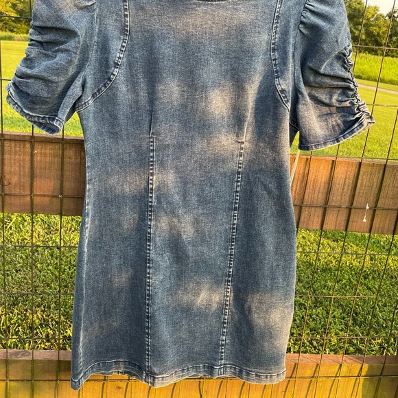 *SALE* Brittany Denim Dress - Picture 2 of 8